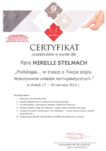 Kurs - Podologia... w trosce o Twoje stopy. Wykonywanie wkładek termoplastycznych